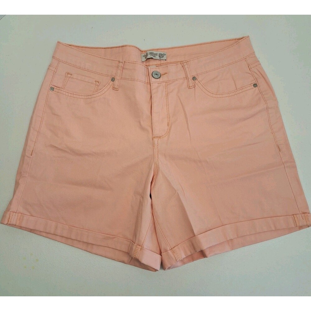 Vintage America Blues Boho Shorts Women's Size 10 Pink - Picture 1 of 8